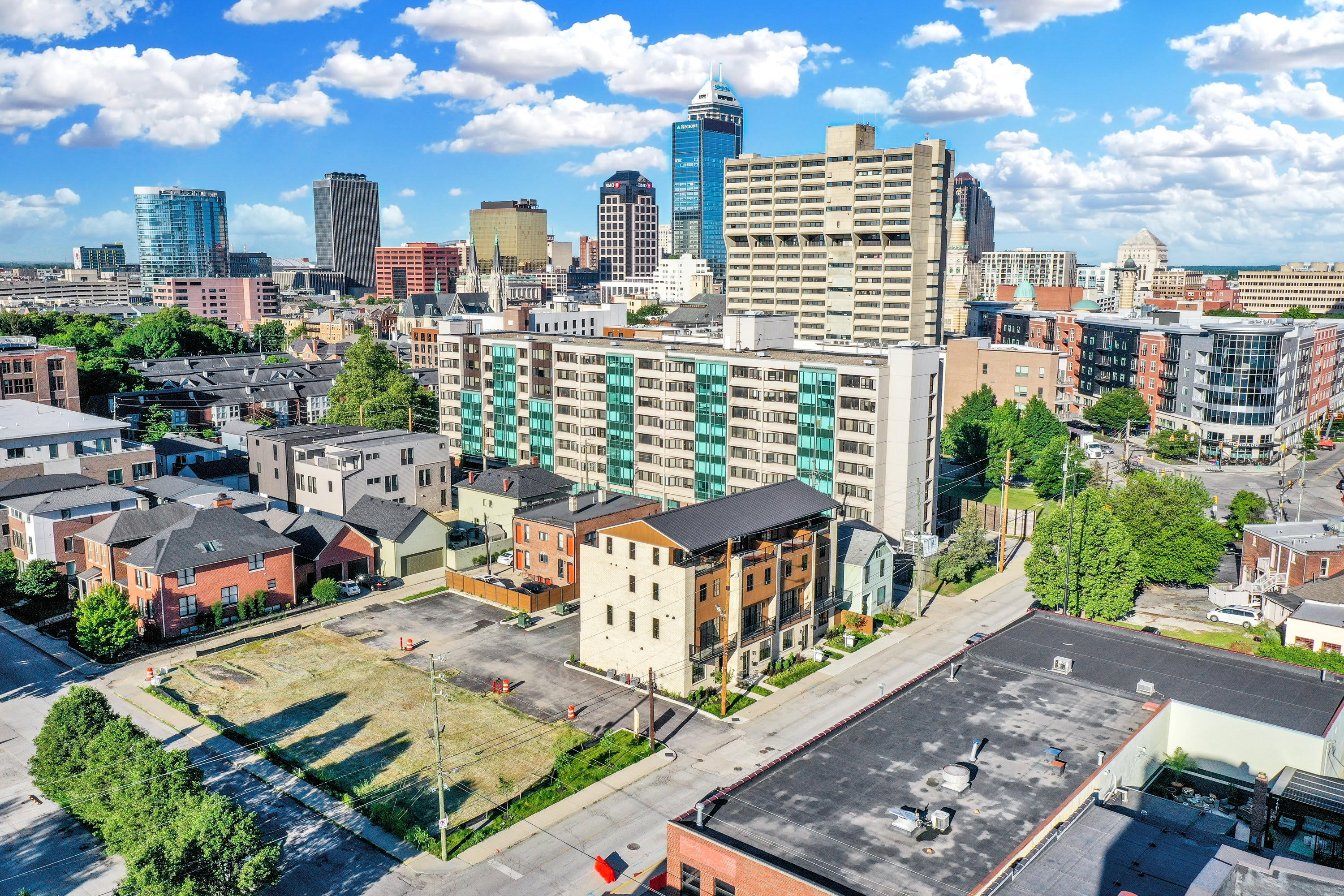 Mass Ave, downtown Indy, Indianapolis